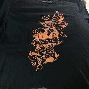 BRAND NEW Sourpuss Creepy Until Death pls sz shirt